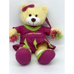 KellyToy Sugar Loaf Teddy Bear Plush toy Cheerleader Stuffed Animal 12"